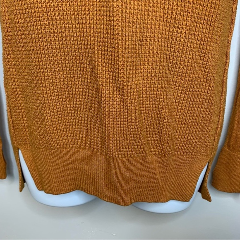 Lululemon The Sweater Life Heathered Spicy Pumpkin Knit Sweater - Picture 9 of 12